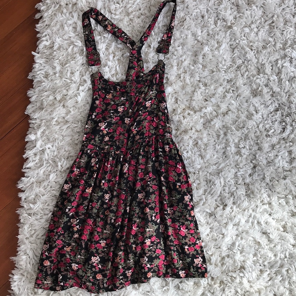 Urban Outfitters Floral Overall Dress
